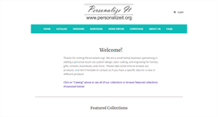 Desktop Screenshot of personalizeit.org